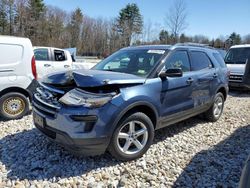 Vehiculos salvage en venta de Copart Candia, NH: 2018 Ford Explorer