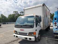 Salvage trucks for sale at Jacksonville, FL auction: 2005 GMC W4500 W45042