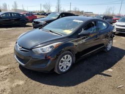 Salvage cars for sale from Copart Montreal Est, QC: 2014 Hyundai Elantra SE