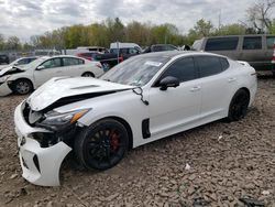 Salvage cars for sale at Pennsburg, PA auction: 2022 KIA Stinger GT2