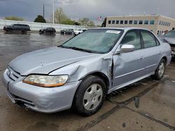 Salvage cars for sale from Copart Littleton, CO: 2001 Honda Accord EX