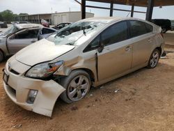 Salvage cars for sale from Copart Tanner, AL: 2011 Toyota Prius