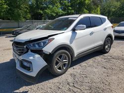 Salvage cars for sale from Copart Greenwell Springs, LA: 2017 Hyundai Santa FE Sport