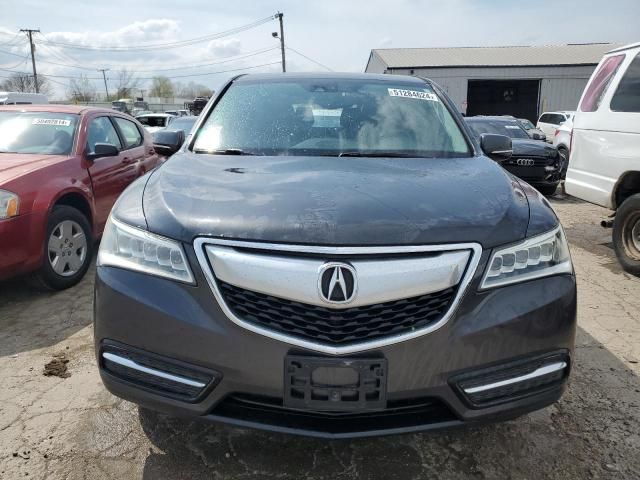 2014 Acura MDX Technology