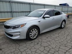 Salvage cars for sale at Dyer, IN auction: 2016 KIA Optima LX