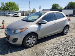 Salvage cars for sale from Copart Mebane, NC: 2014 Mazda 2 Sport