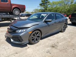 Salvage cars for sale at Lexington, KY auction: 2019 Honda Civic Sport