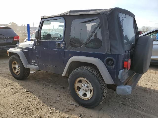 2005 Jeep Wrangler / TJ SE