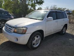Salvage cars for sale from Copart Baltimore, MD: 2006 Toyota Highlander Limited
