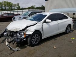 Salvage cars for sale from Copart Spartanburg, SC: 2017 Toyota Camry LE