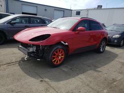 Salvage cars for sale at Vallejo, CA auction: 2022 Porsche Macan