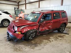 Salvage cars for sale at Lansing, MI auction: 2015 Jeep Patriot Latitude