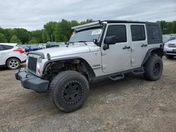 Jeep salvage cars for sale: 2010 Jeep Wrangler Unlimited Sport