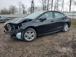 Salvage cars for sale at Central Square, NY auction: 2016 Chevrolet Cruze LT