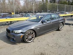 Salvage cars for sale from Copart Waldorf, MD: 2016 BMW 535 XI