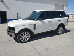 Land Rover salvage cars for sale: 2007 Land Rover Range Rover Supercharged