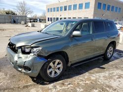 Salvage cars for sale at Littleton, CO auction: 2008 Toyota Highlander