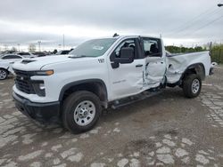 Salvage cars for sale from Copart Indianapolis, IN: 2024 Chevrolet Silverado C3500