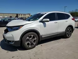 Salvage cars for sale at Wilmer, TX auction: 2017 Honda CR-V Touring