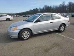 Salvage cars for sale from Copart Brookhaven, NY: 2001 Honda Civic LX