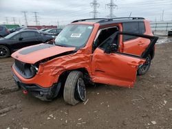 Jeep Renegade Trailhawk salvage cars for sale: 2017 Jeep Renegade Trailhawk