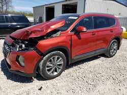 Salvage cars for sale from Copart Rogersville, MO: 2019 Hyundai Santa FE Limited