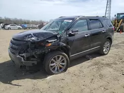 Ford salvage cars for sale: 2013 Ford Explorer Limited