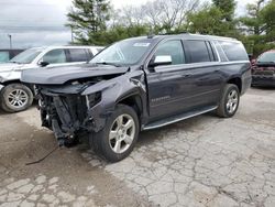 Chevrolet Suburban salvage cars for sale: 2016 Chevrolet Suburban K1500 LTZ