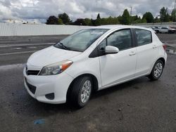Salvage cars for sale from Copart Portland, OR: 2014 Toyota Yaris