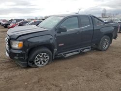 Salvage cars for sale from Copart Davison, MI: 2017 GMC Canyon SLE
