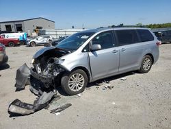 Salvage cars for sale at Earlington, KY auction: 2015 Toyota Sienna XLE