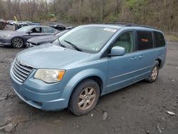 Salvage cars for sale at Marlboro, NY auction: 2009 Chrysler Town & Country Touring