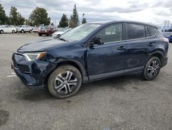 Toyota rav4 salvage cars for sale: 2017 Toyota Rav4 LE