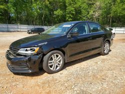 Salvage cars for sale at Austell, GA auction: 2017 Volkswagen Jetta S