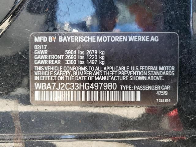 2017 BMW 740 XE