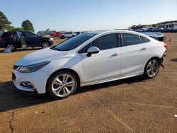 Salvage cars for sale from Copart Longview, TX: 2016 Chevrolet Cruze Premier