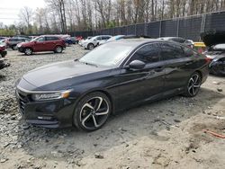 Salvage cars for sale from Copart Waldorf, MD: 2020 Honda Accord Sport