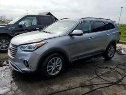 Hyundai salvage cars for sale: 2019 Hyundai Santa FE XL SE