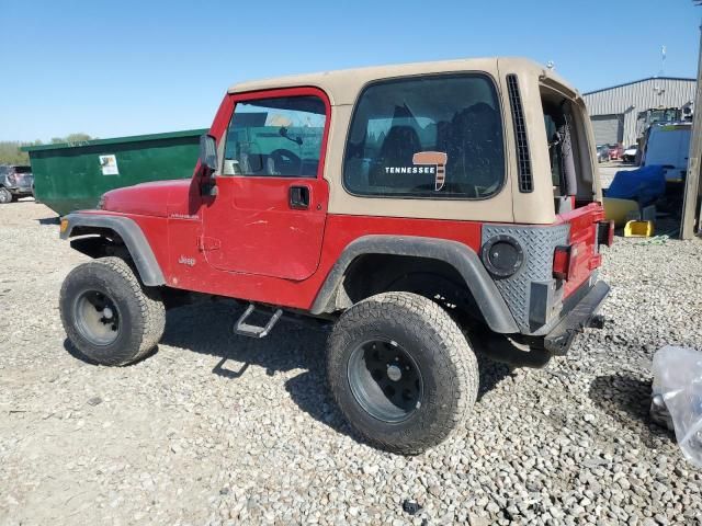 2001 Jeep Wrangler / TJ SE