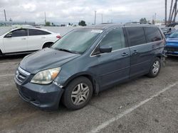 Salvage cars for sale from Copart Van Nuys, CA: 2006 Honda Odyssey EX