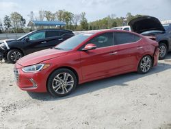 Salvage cars for sale at Spartanburg, SC auction: 2017 Hyundai Elantra SE