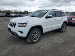 Salvage cars for sale at Cahokia Heights, IL auction: 2014 Jeep Grand Cherokee Limited