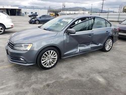 Salvage cars for sale from Copart Sun Valley, CA: 2015 Volkswagen Jetta SE