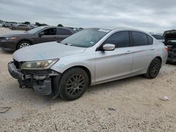 Salvage cars for sale from Copart San Antonio, TX: 2014 Honda Accord LX