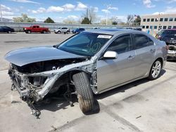 Salvage cars for sale at Littleton, CO auction: 2010 Acura TSX