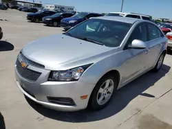 Salvage cars for sale from Copart Grand Prairie, TX: 2014 Chevrolet Cruze LT