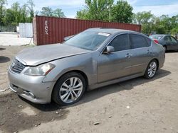 Carros salvage a la venta en subasta: 2008 Infiniti M35 Base