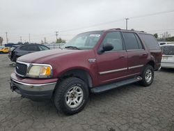 Ford Expedition salvage cars for sale: 2000 Ford Expedition XLT