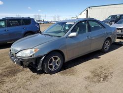 Salvage cars for sale at Rocky View County, AB auction: 2005 Toyota Camry LE