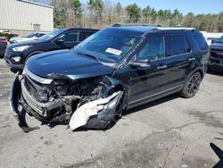 Salvage cars for sale at Exeter, RI auction: 2014 Ford Explorer XLT